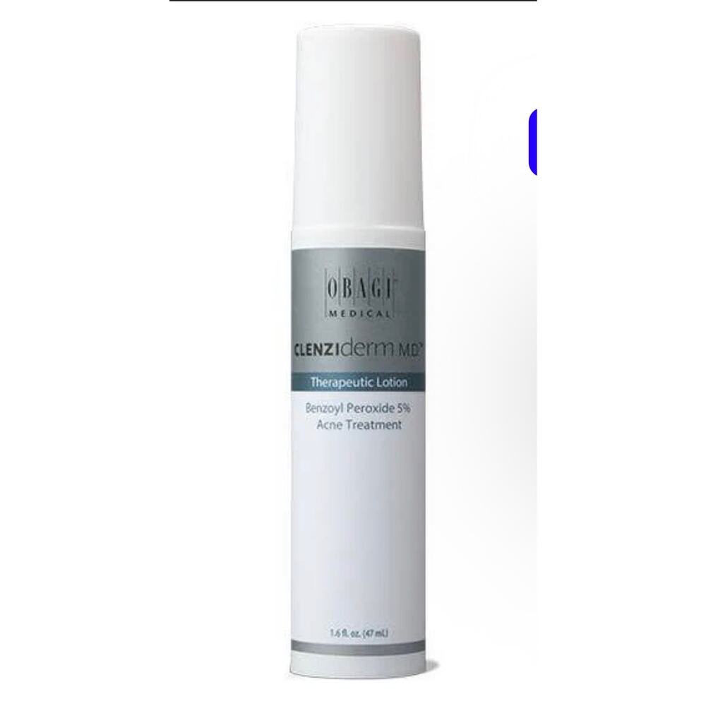 $95 New Obagi Clenziderm M.D. Lotion - Benzoyl Peroxide 5% Acne Treatment